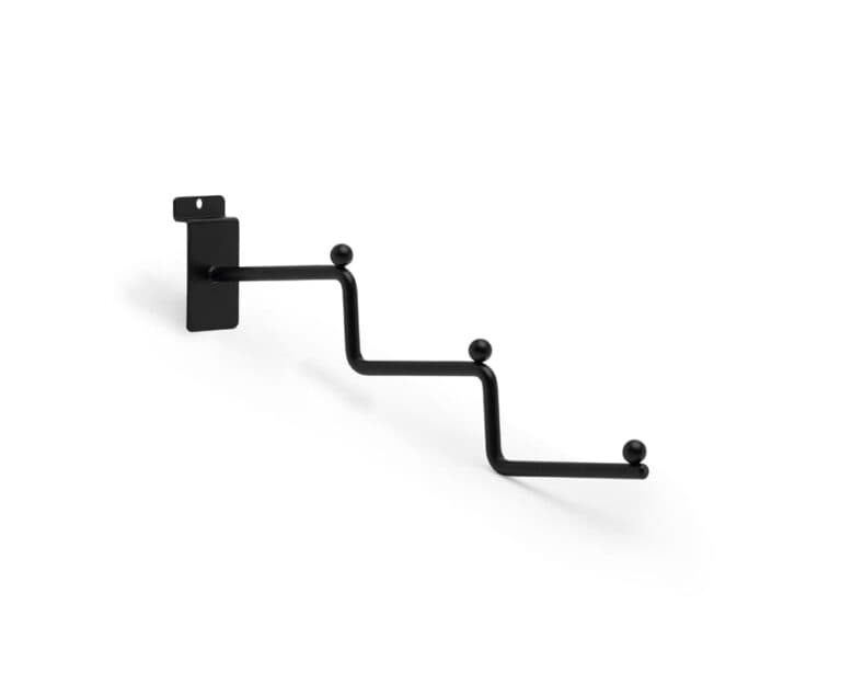 7081265629239_Slatwall-Presentatiestang-Trap-30cm-Zwart-1